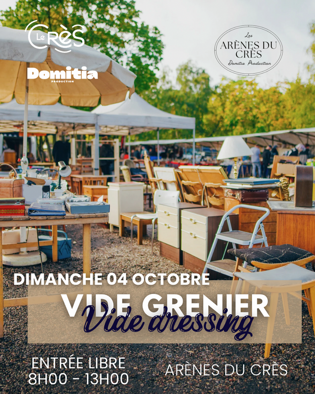 Vide grenier Vide dressing à Le Crès