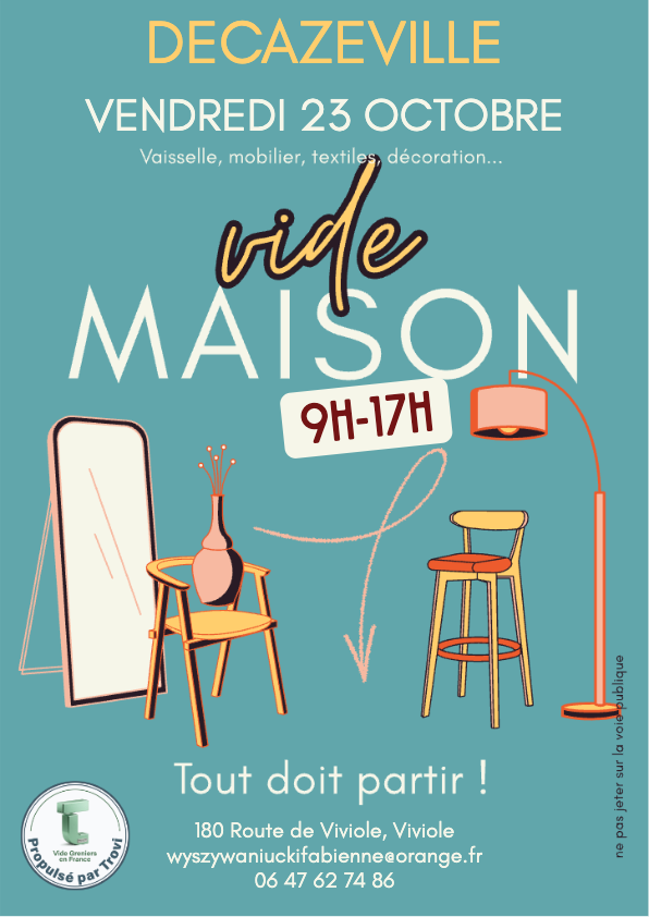 Vide maison à Decazeville