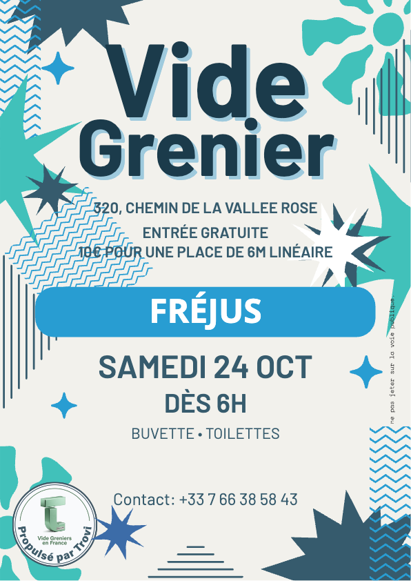 Vide-grenier du coeur à Fréjus