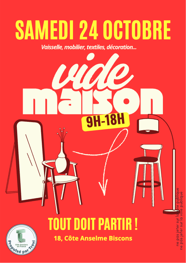 Vide maison antière à Saint-Juéry