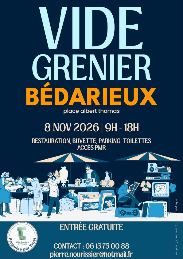 Vide-grenier de la foire d'Automne à Bédarieux