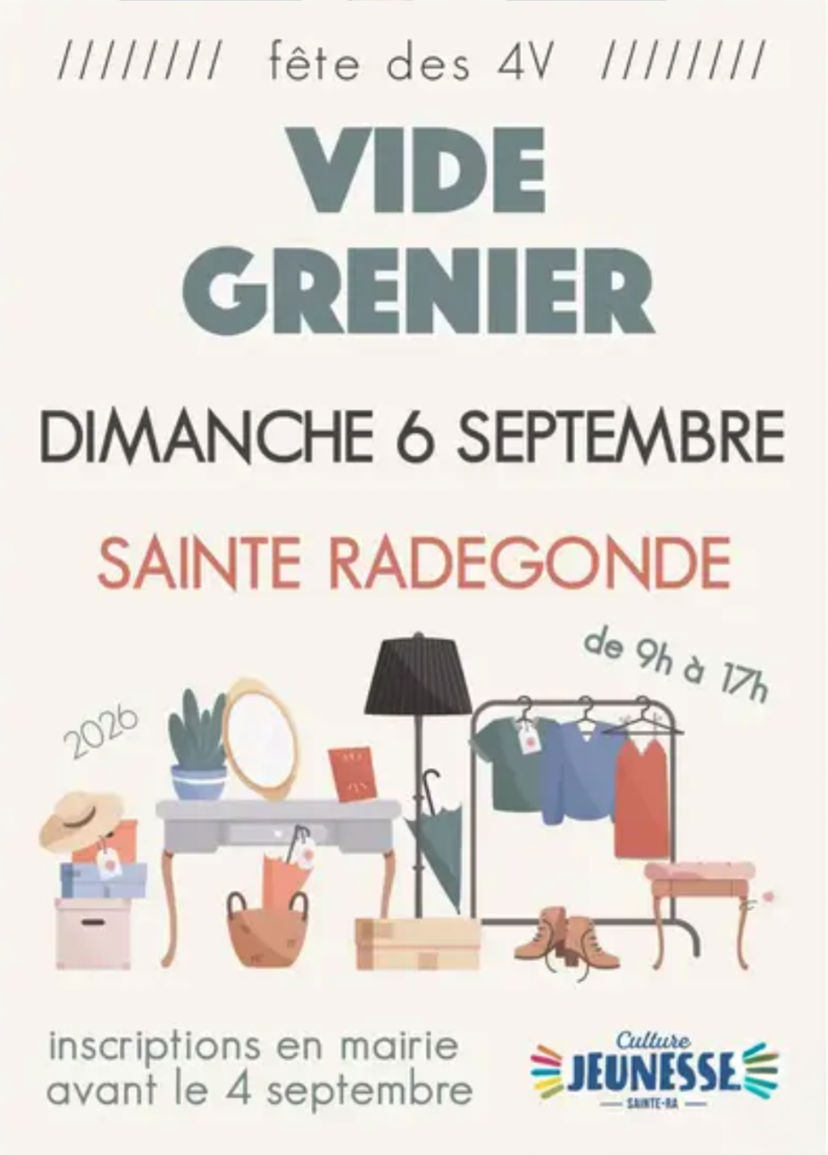 Vide genier des 4V