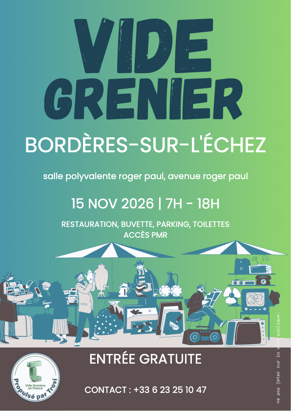Vide Grenier des Chanteurs de Bordères