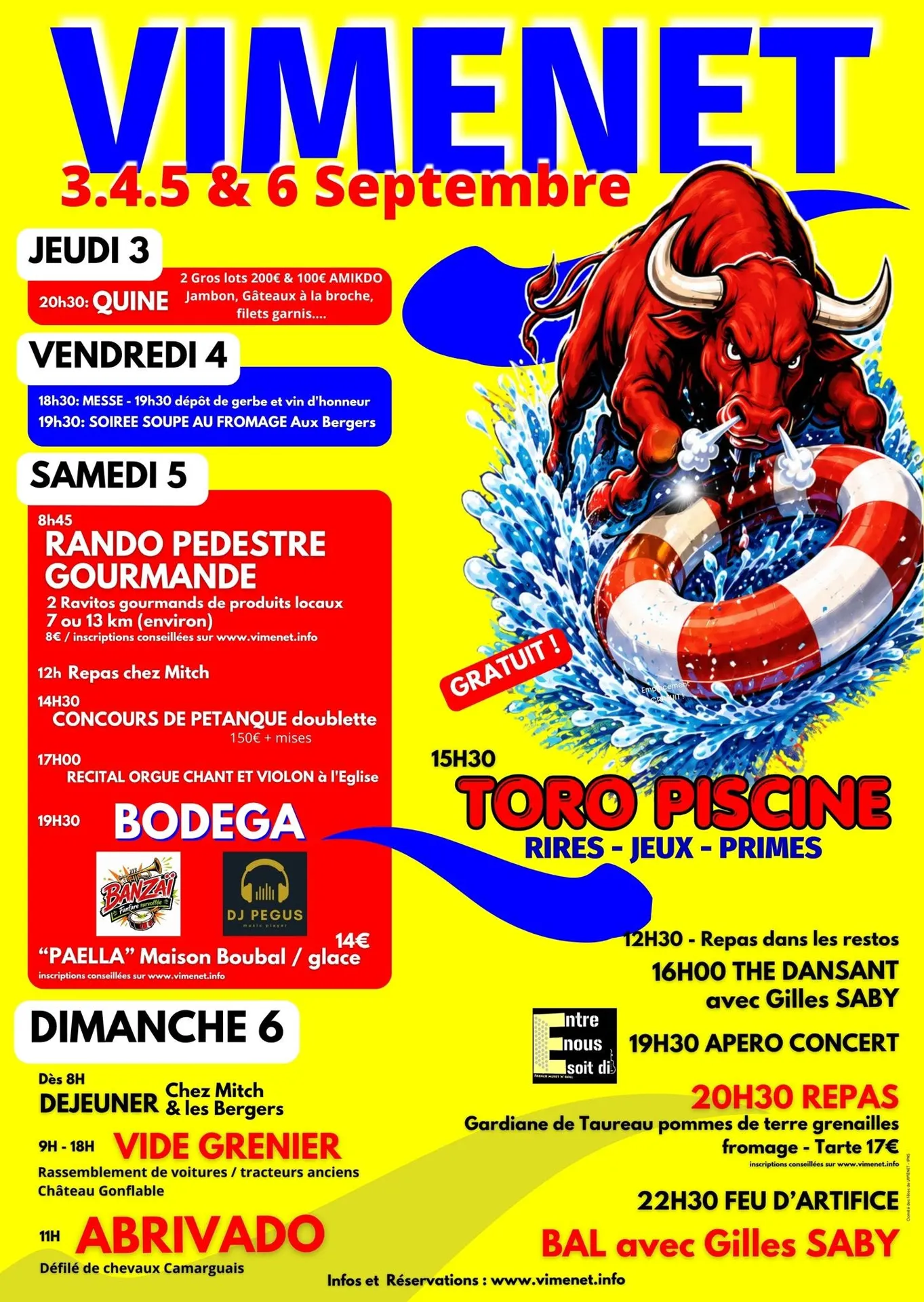 Fêtes votive 2026 Vimenet