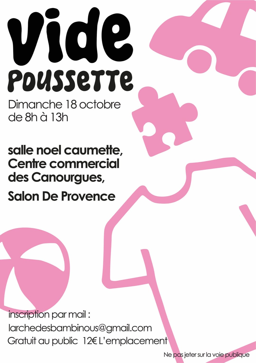 Vide Poussette: l'enfant de 0 à 16 ans à Salon-de-Provence