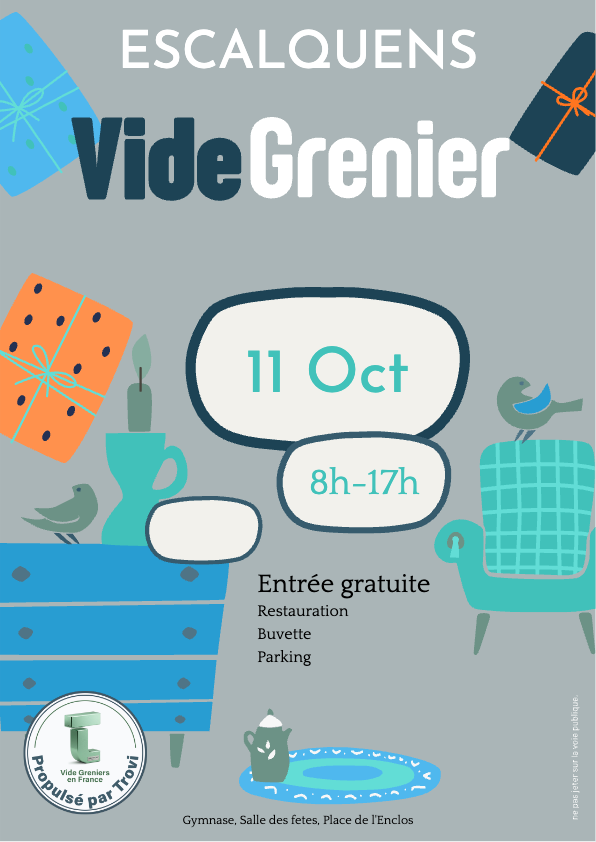 Vide grenier du LIONS CLUB TOULOUSE à ESCALQUENS