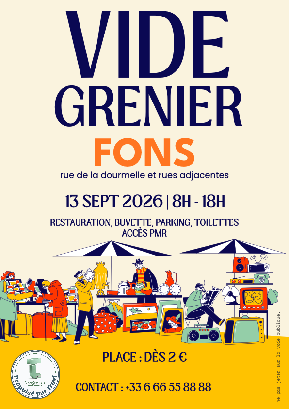 BROCANTE / VIDE-GRENIER 24 ème édition