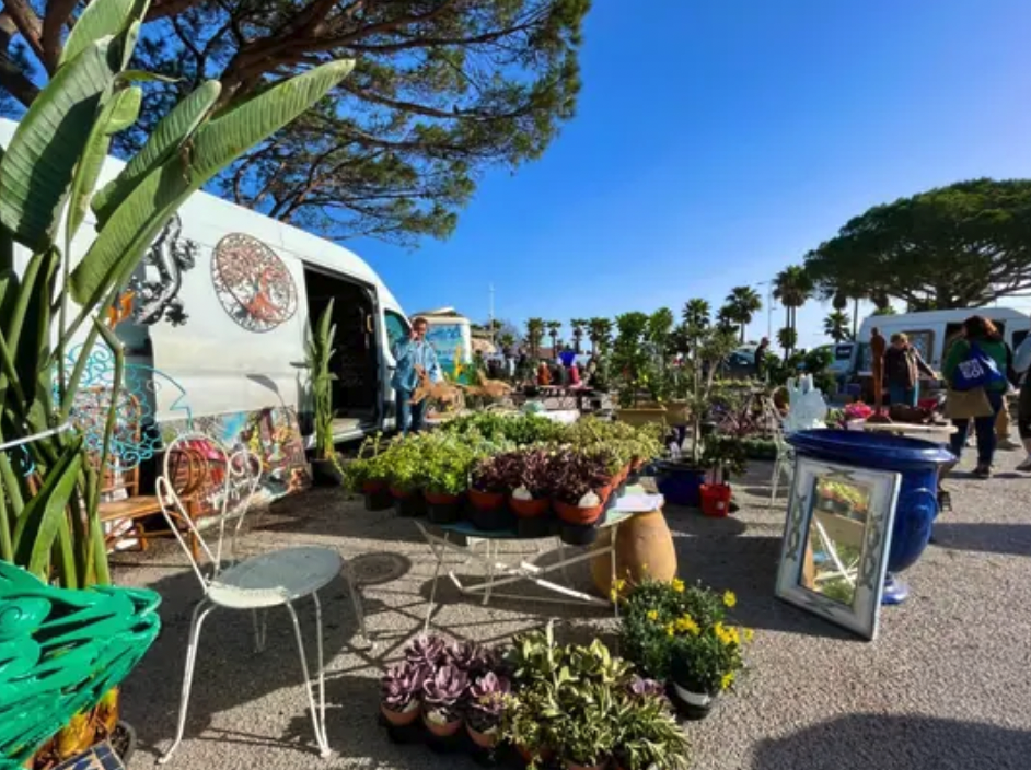 Brocante de Cogolin aux Marines