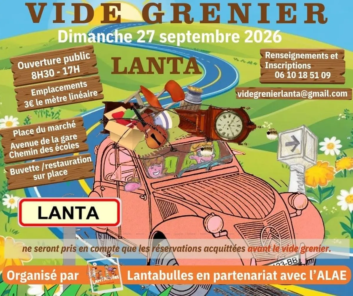 Vide Grenier | Lanta