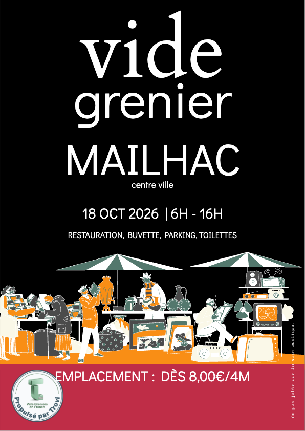 Vide grenier à Mailhac