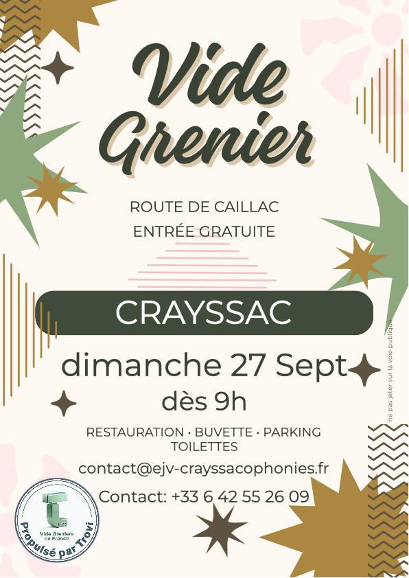 Vide-Grenier Brocante d'Automne