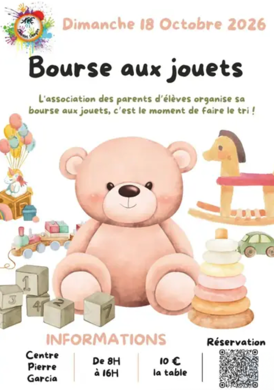 Bourse aux jouets et puériculture à Saint-Laurent-des-Arbres