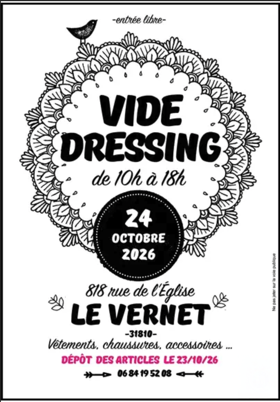 Vide Dressing à Vernet