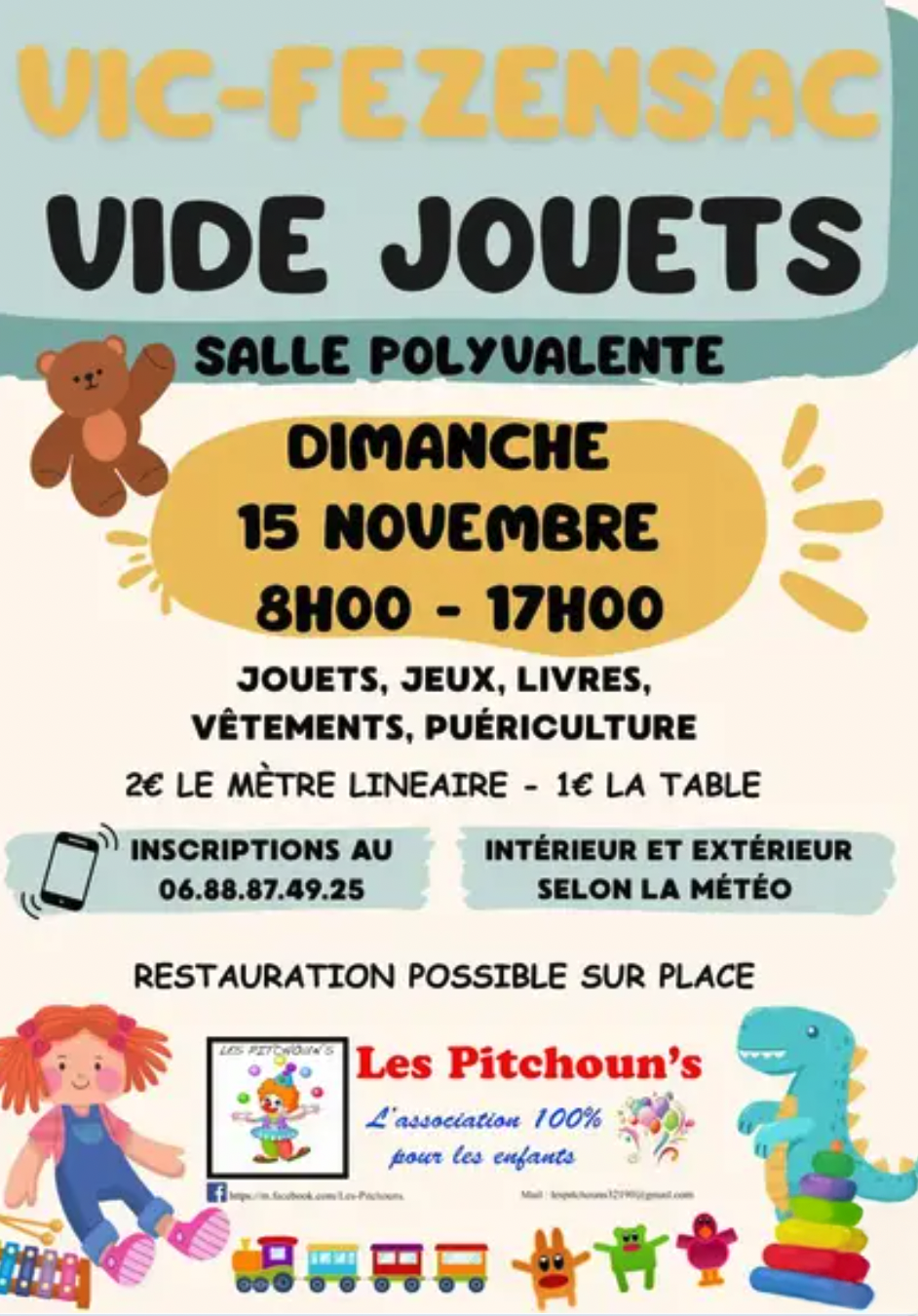VIDE JOUETS à Vic-Fezensac