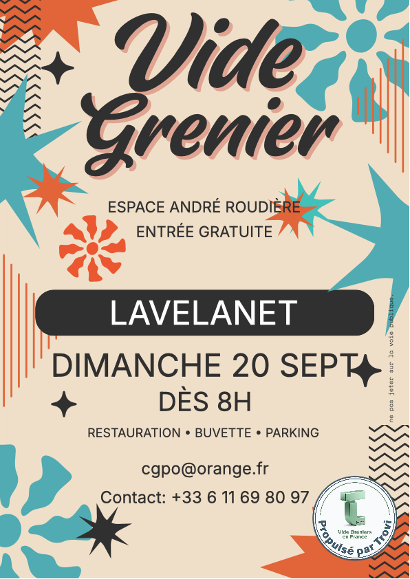 Vide-grenier CGPO-LAVELANET