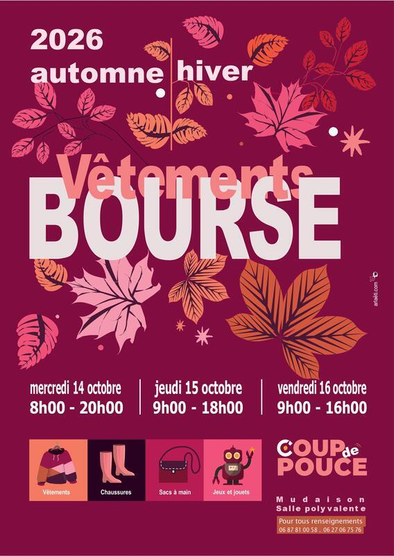 Bourse aux vêtements Automne Hiver à Mudaison