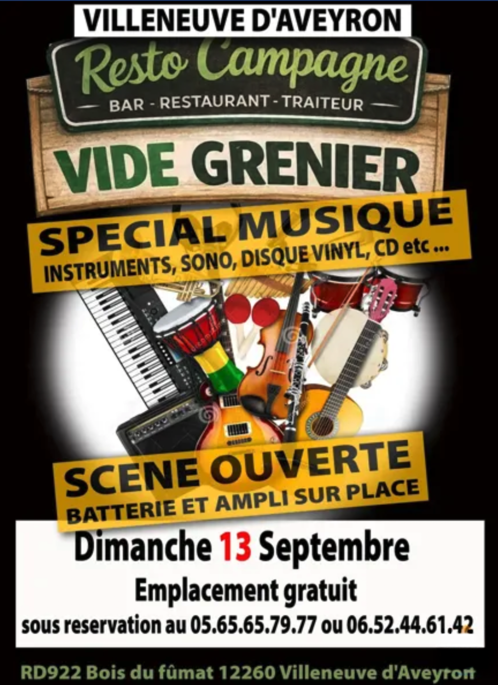 Vide Grenier SPECIAL MUSIQUE