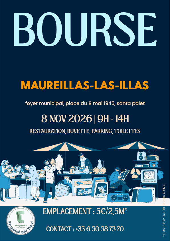BOURSE AUX JOUETS AU PROFIT DES ECOLES DE MAUREILLAS