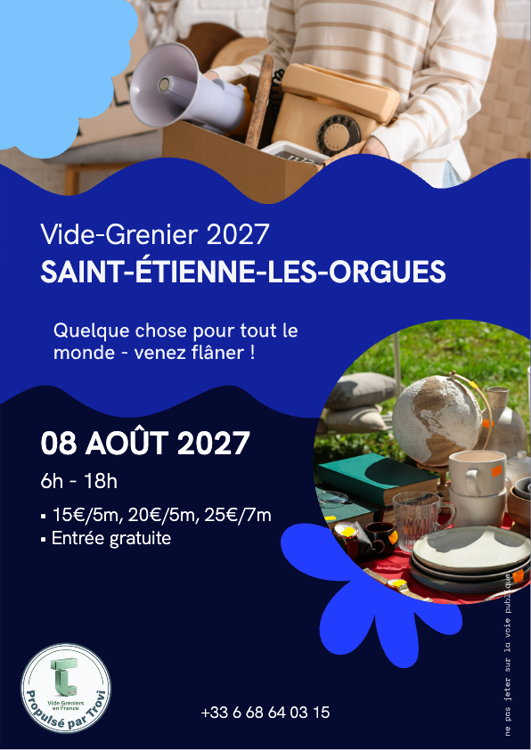Brocante, vide grenier Super Débal'' à Saint-Étienne-les-Orgues