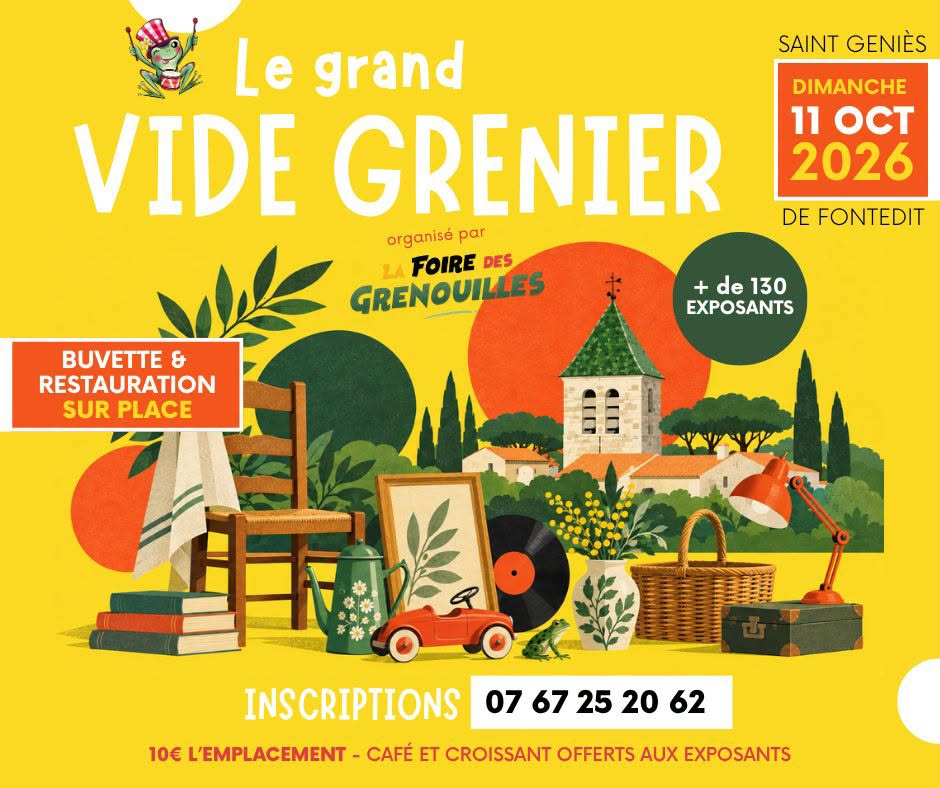 Le grand vide grenier des Grenouilles