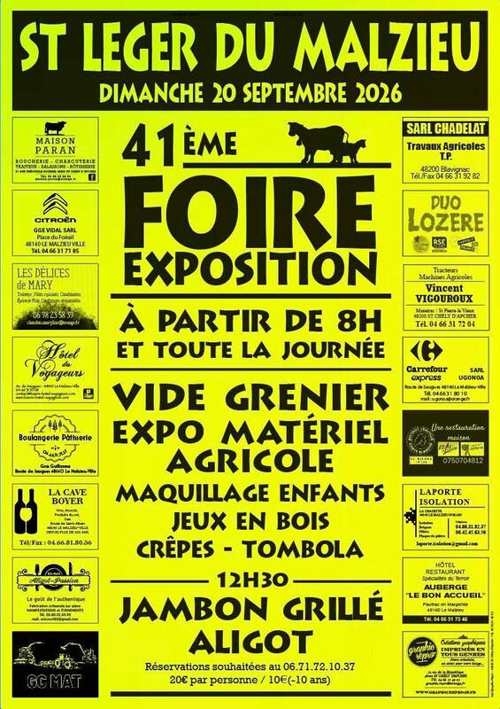 Vide-greniers, foire exposition