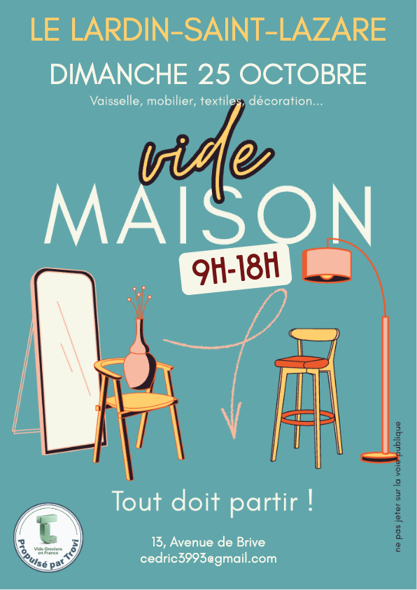 Vide maison à Le Lardin-Saint-Lazare