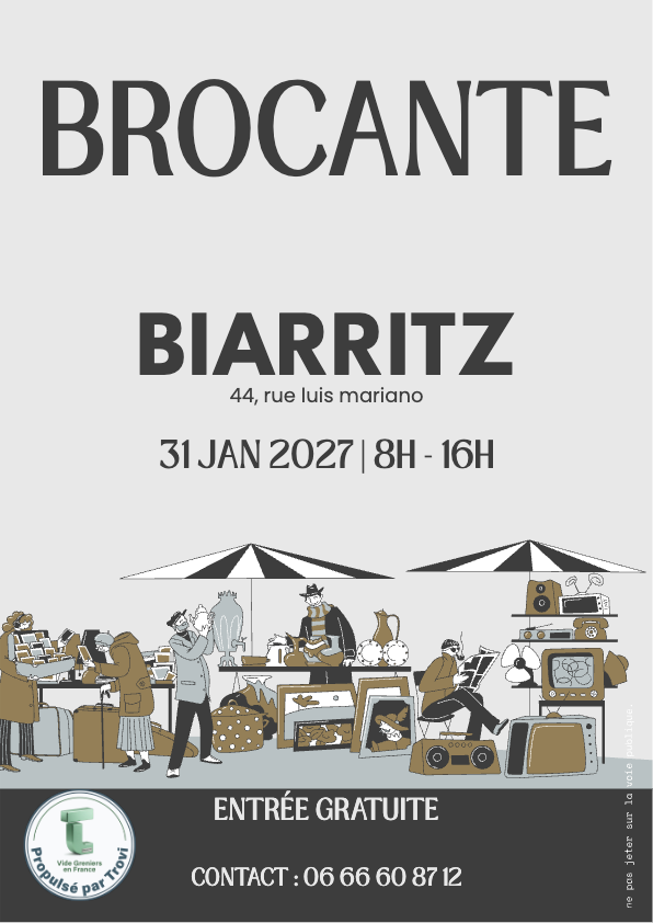 Brocante des Docks à Biarritz