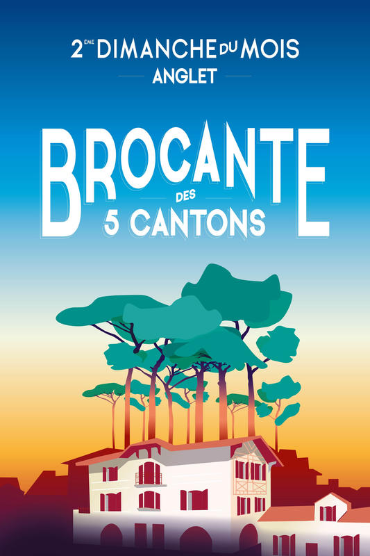 Brocante professionnelle des 5 Cantons à Anglet