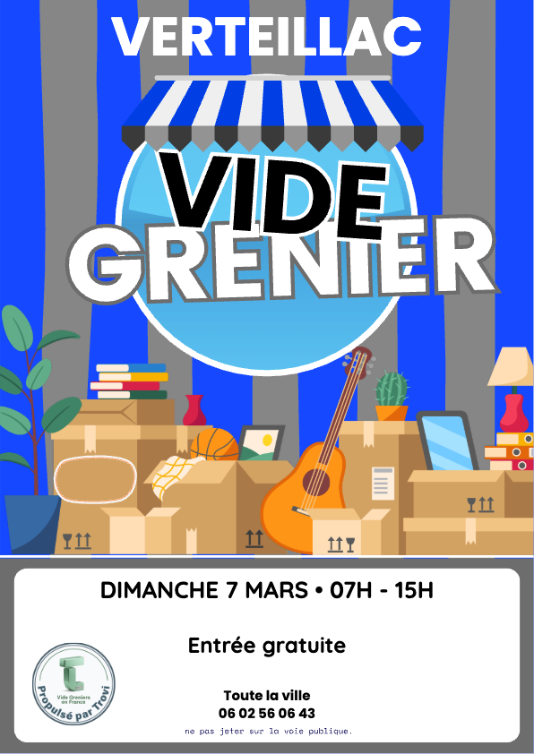 Brocante Vide Grenier à Verteillac