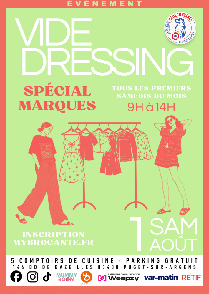VIDE DRESSING Spécial Marques à Puget-sur-Argens