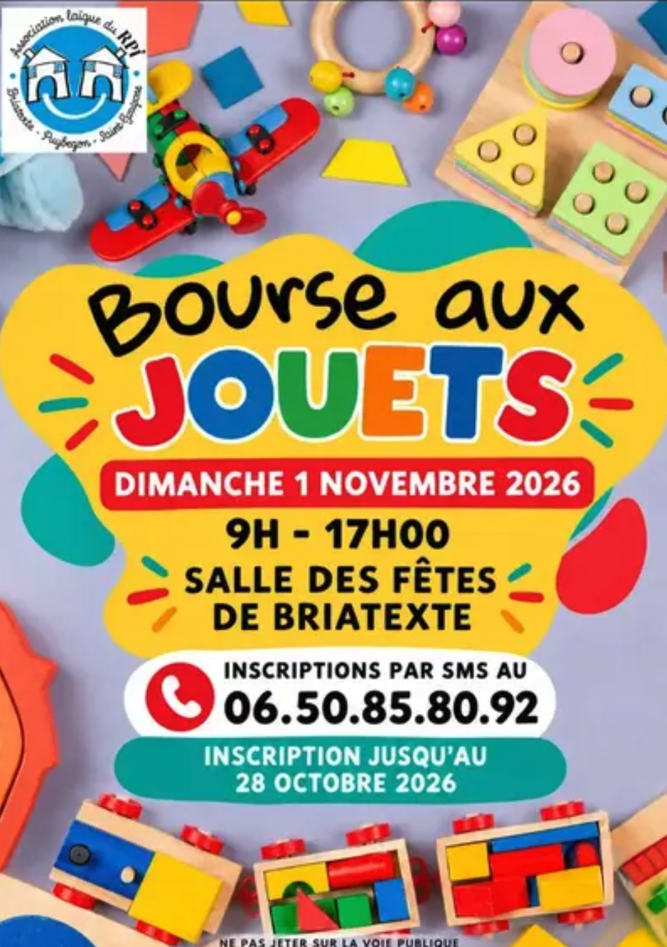 Bourse aux jouets à Briatexte