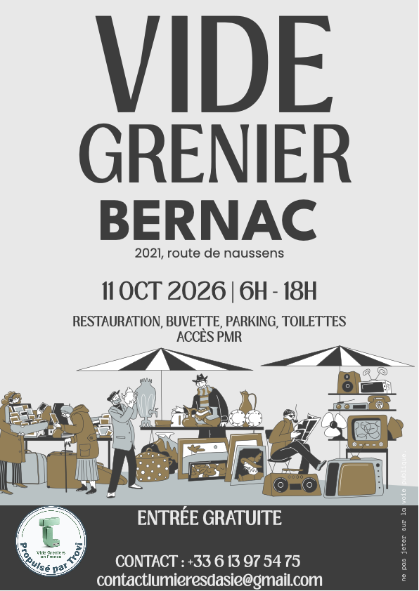 Vide Grenier et bourse aux jouets solidaire / Lumières D'Asie