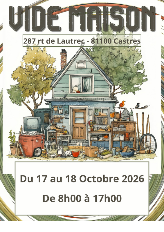 Vide-maison à Castres