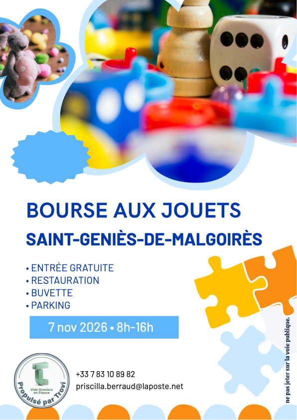Bourse aux jouets à Saint-Geniès-de-Malgoirès