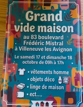 Vide maison à Villeneuve-lès-Avignon