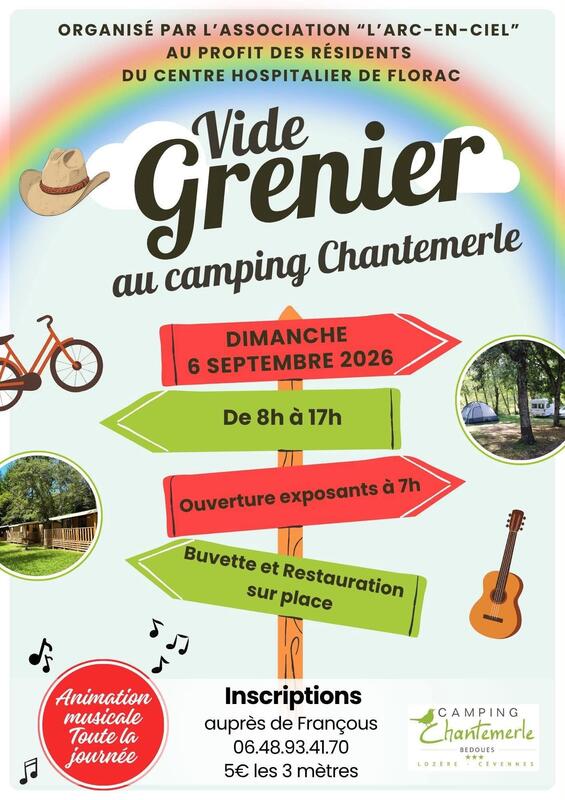 Vide grenier au profit de l'association Arc en ciel
