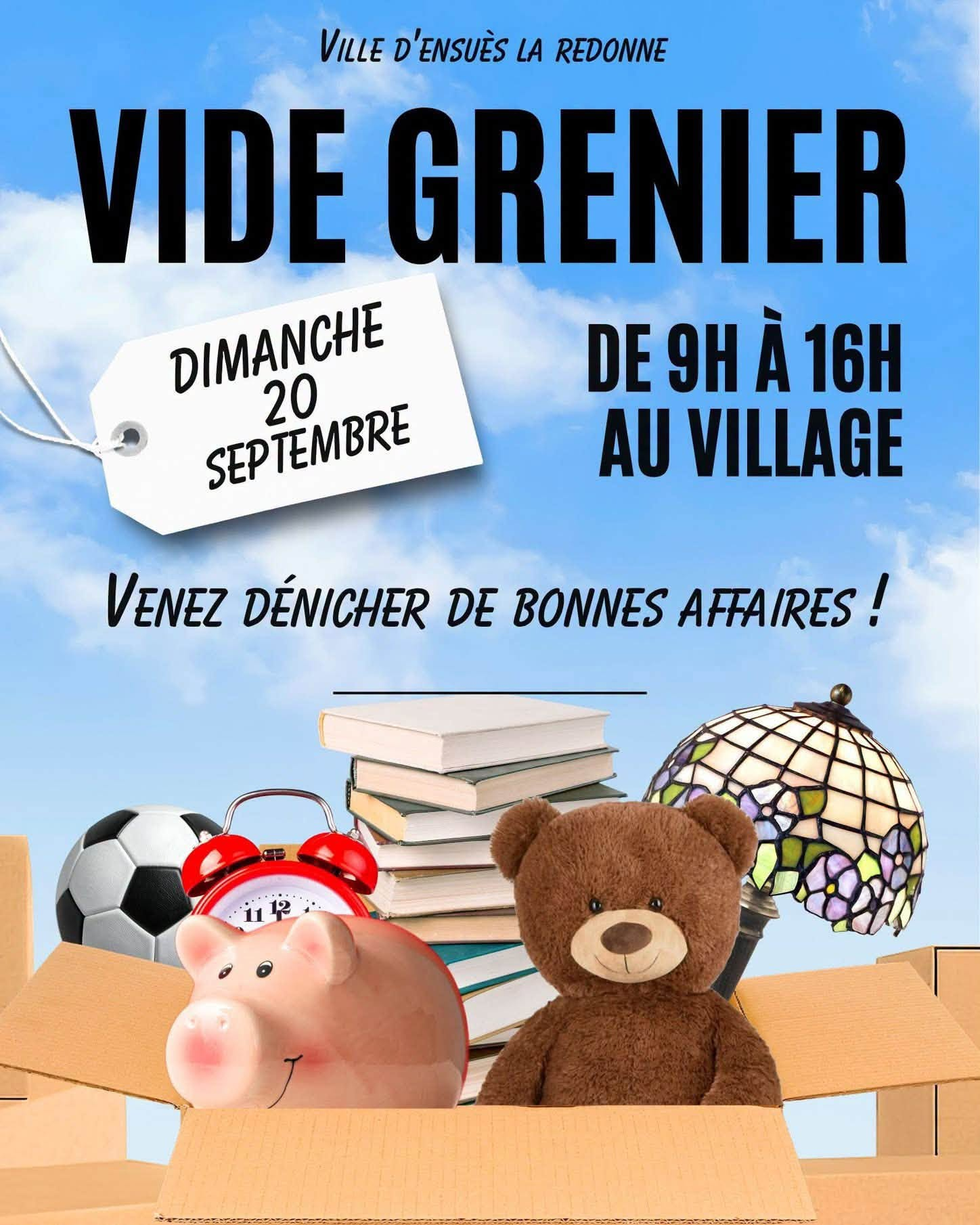 Vide grenier d'automne