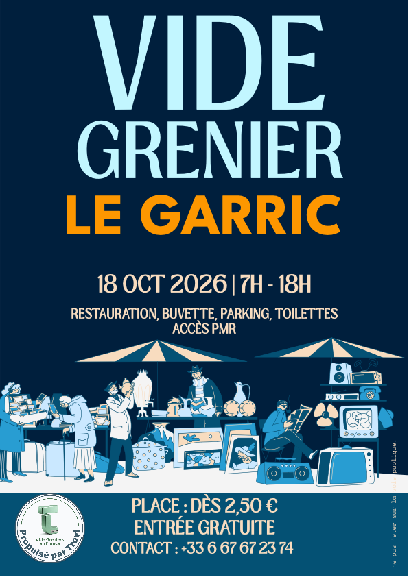 Vide grenier de l'association "les amis de Pouzounac"