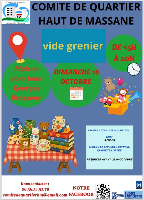 Vide grenier à Montpellier