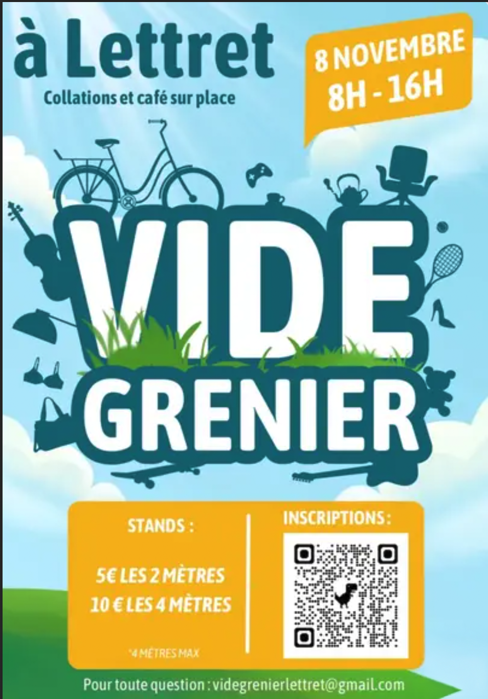 Vide grenier à Lettret