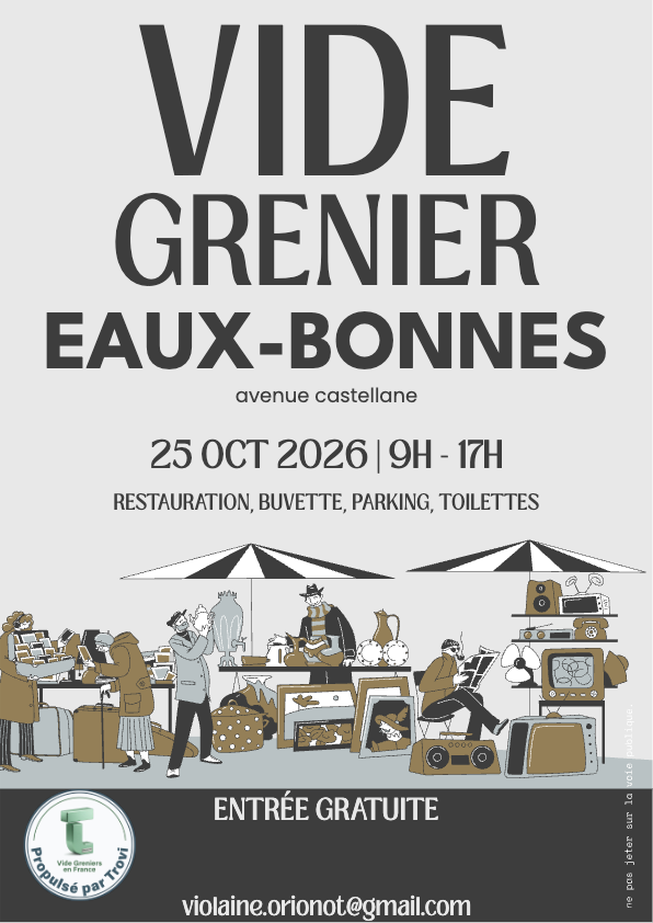 Vide grenier des Eaux-Bonnes