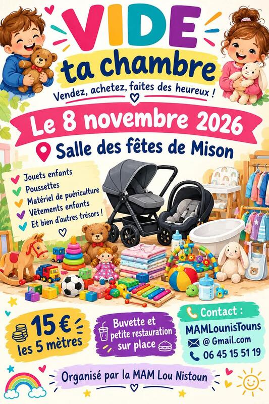 Vide ta chambre à Mison