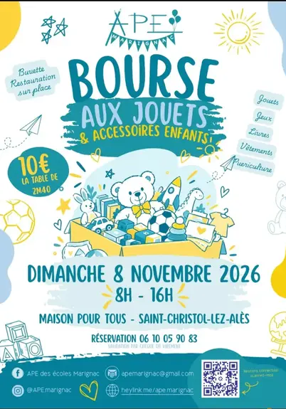 Bourse aux jouets à Saint-Christol-lez-Alès
