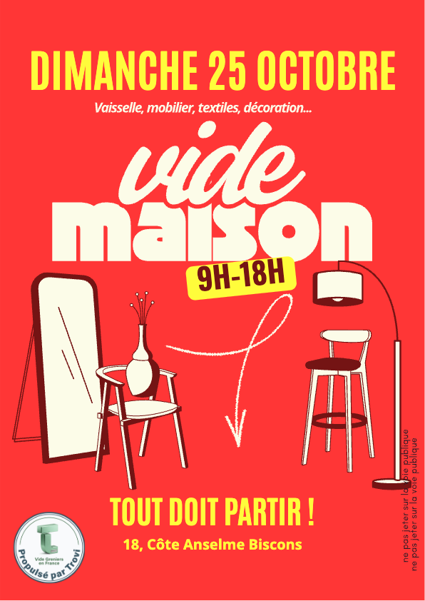 Vide maison antière à Saint-Juéry