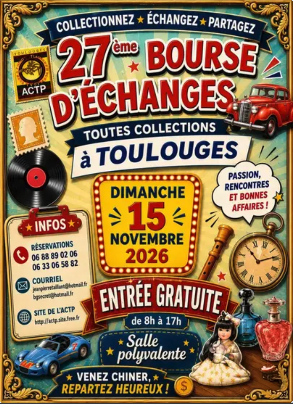 Bourse toutes collections à Toulouges