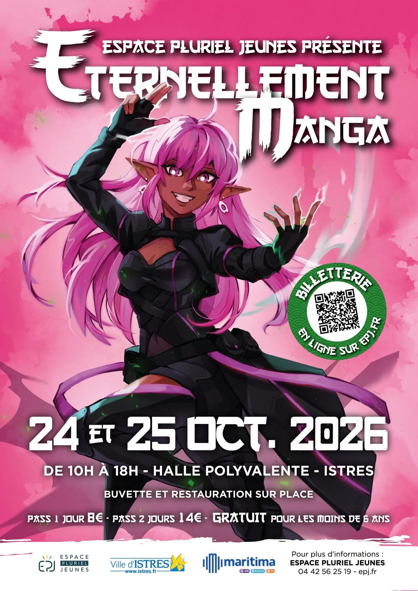 🌸Éternellement Manga 2026 15e édition à Istres | Jeux vidéo manga & pop culture à Istres