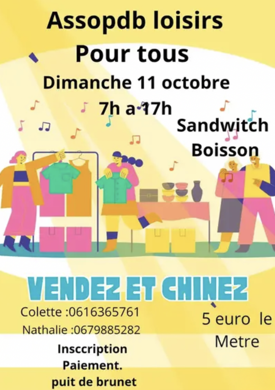 Vide grenier à La Ciotat