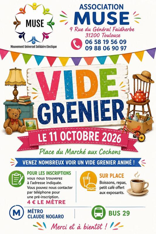 Vide grenier Muse