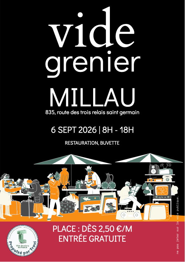 Grand Vide greniers annuel de SAINT GERMAIN