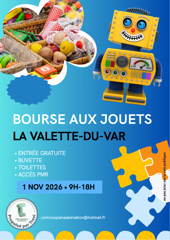 BOURSE AUX JOUETS à La Valette-du-Var